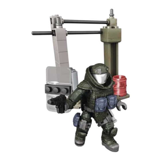 Mega Bloks CALL OF DUTY COLLECTOR CONSTRUCTION SETS CNF08 Instrucciones De Montaje