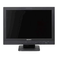 Sony LMD-2030W Manual De Instrucciones