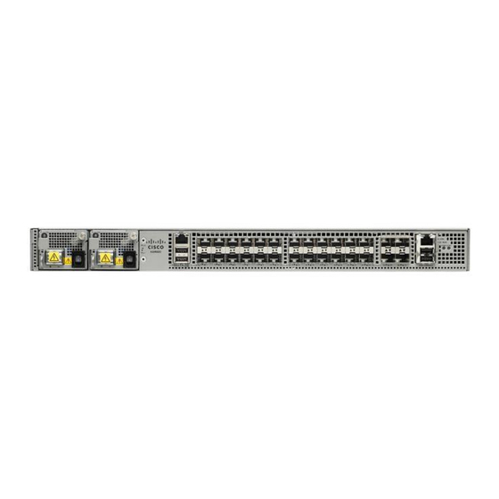 Cisco ASR-920-20SZ-M Guia De Instalacion