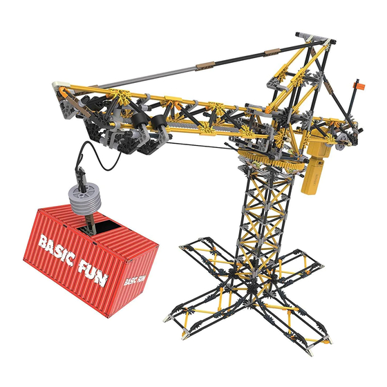 K'Nex Control Crane Manual Del Usario