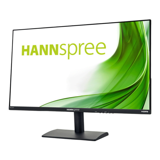 HANNspree HE247HFB Manual De Usuario
