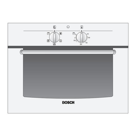 Bosch HBK 26 Serie Instrucciones De Manejo