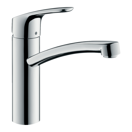 Hansgrohe Focus M41 SPTM 160 1jet 73885 Serie Modo De Empleo/Instrucciones De Montaje