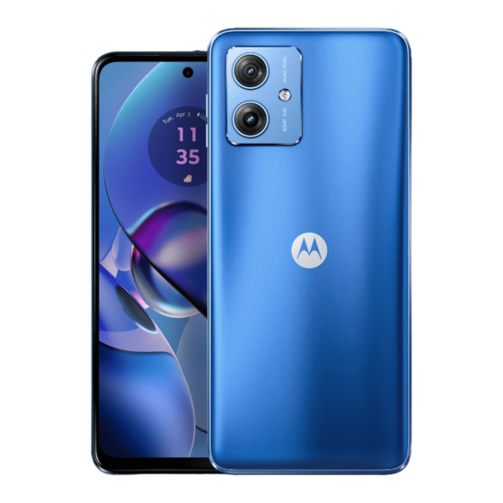 Motorola moto g54 5G Guia De Inicio Rapido
