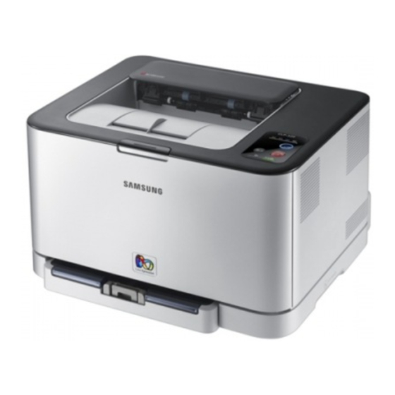 Samsung CLP-320 Serie Manuales