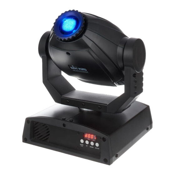 thomann STAIRVILLE MH-X25 LED Spot Manual De Instrucciones