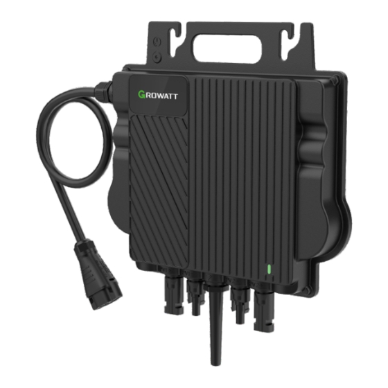 Growatt NEO 600M-X Guia De Instalacion