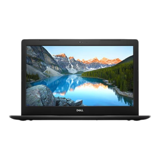 Dell Inspiron 3593 Configuración Y Especificaciones