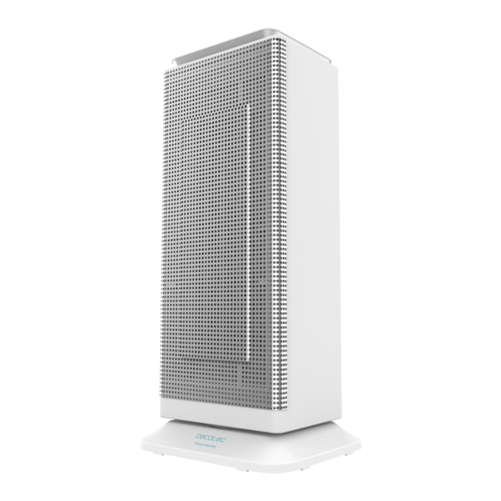 cecotec Ready Warm 6400 Ceramic Sky Smart Manual De Instrucciones