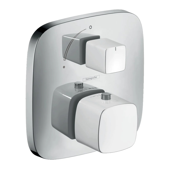 Hansgrohe PuraVida 15775 Serie Instrucciones De Montaje