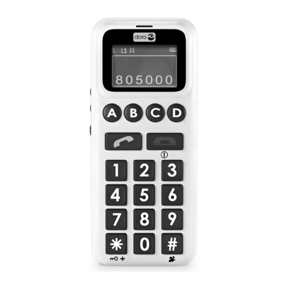 Doro HandleEasy 326GSM Manual De Instrucciones