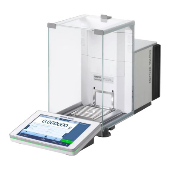 Mettler Toledo XPR Serie Manual De Referencia