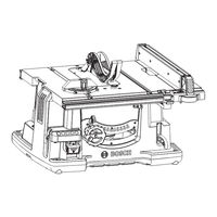 Bosch GTS1041A Instrucciones De Funcionamiento