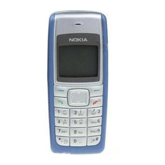 Nokia 1110 Guia Del Usuario