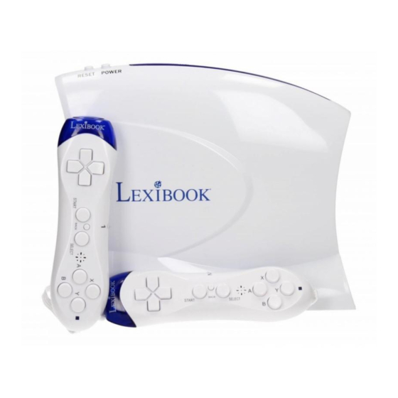 LEXIBOOK JG7420 23 Serie Manual De Instrucciones