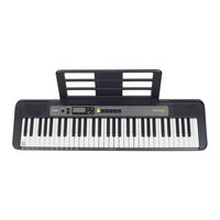 Casio Casiotone LK-S250 Guia Del Usuario