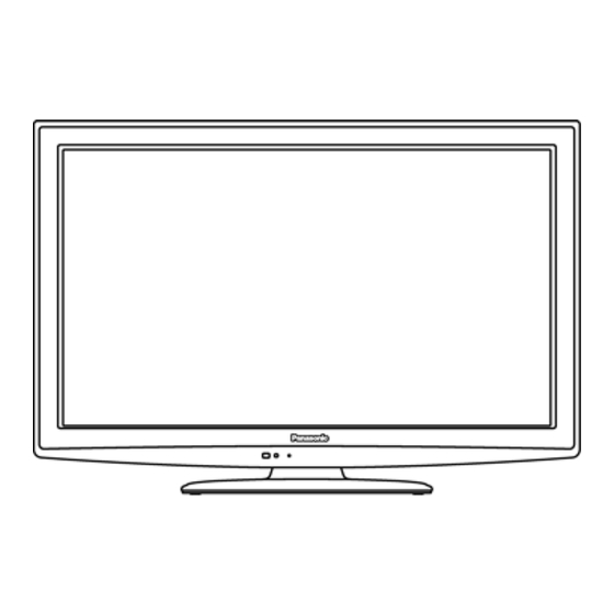 Panasonic TC-L22X2 Guia De Inicio Rapido