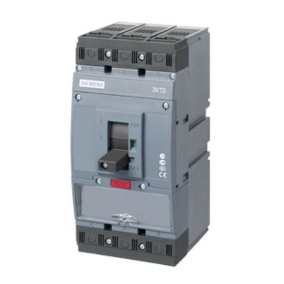 Siemens 3VT VT250 Instructivo
