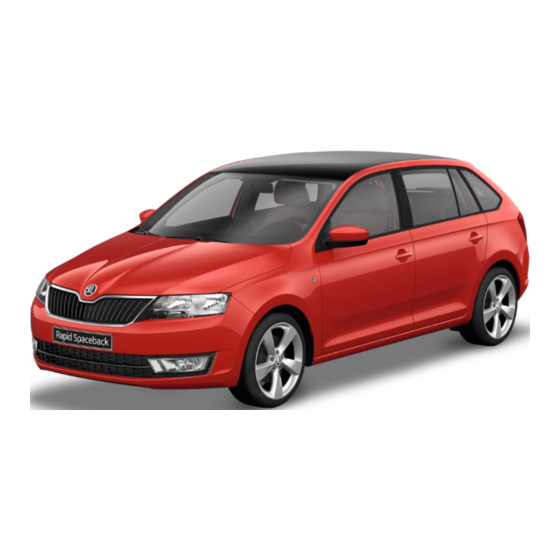 Skoda RAPID SPACEBACK Manual De Instrucciones