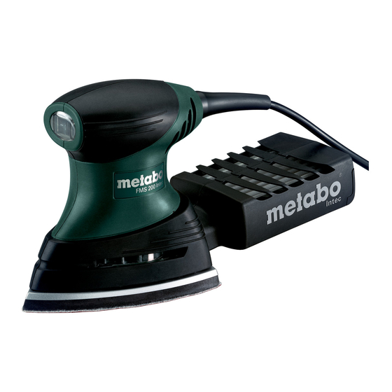 Metabo FMS 200 Intec Instrucciones De Manejo