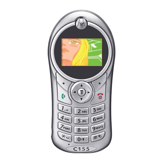Motorola C155 Manual Del Usuario