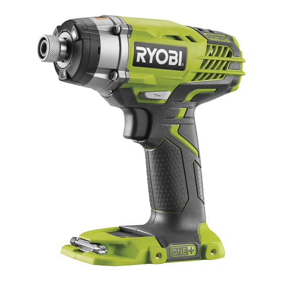 Ryobi RID1801 Traducción De Las Instrucciones Originales