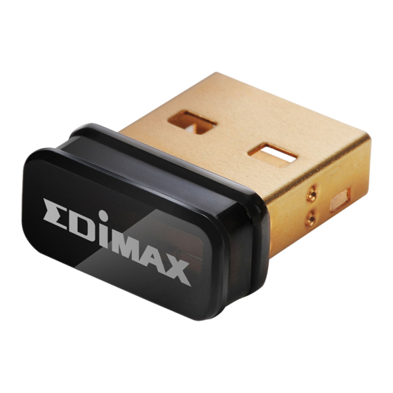 Edimax EW-7811Un Manual Del Usuario