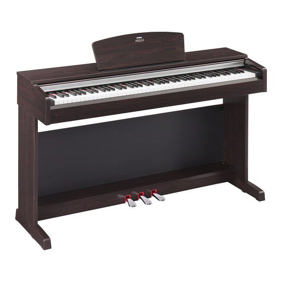 Yamaha ARIUS YDP-135 Manual De Instrucciones