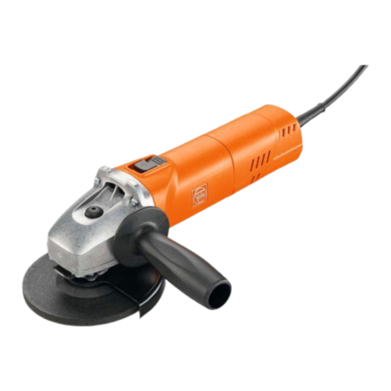 Fein WSG 8-115 Instrucciones De Reparacion