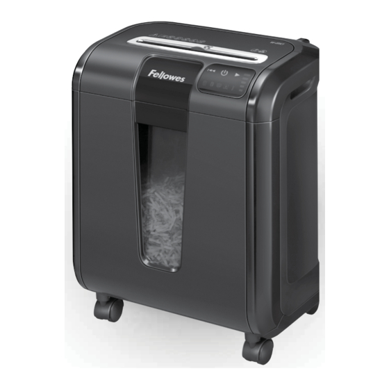 Fellowes Powershred W-81Ci Manuales