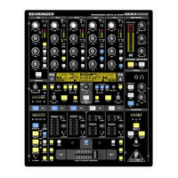 Behringer Digital Pro Mixer DDM4000 Manual De Instrucciones