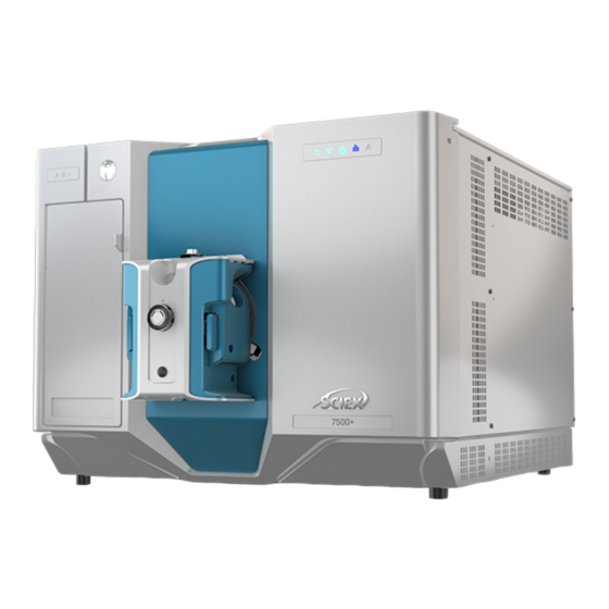 SCIEX 7500+ Guía De Usuario