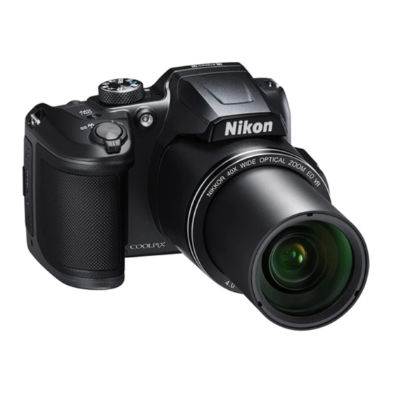 Nikon Coolpix B500 Guia De Inicio Rapido