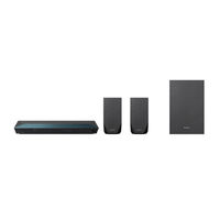 Sony BDV-EF1100 Manual De Instrucciones