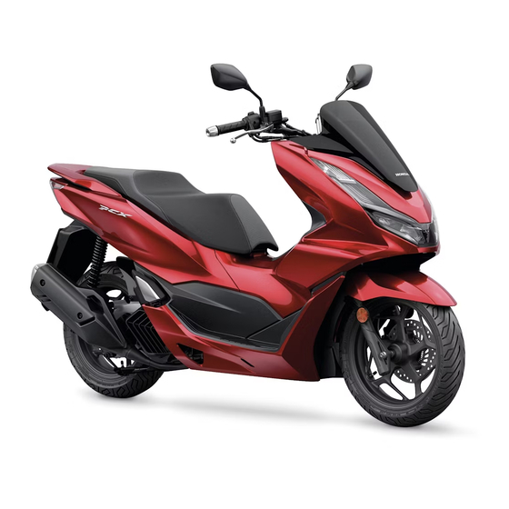 Honda PCX125 2022 Manual Del Propietário