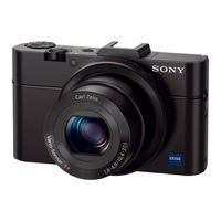 Sony Cyber-Shot DSC-RX100M2 Manual De Instrucciones