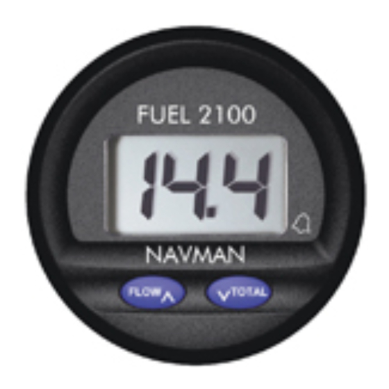 Navman FUEL 2100 Manual De Operación Y Instalacion