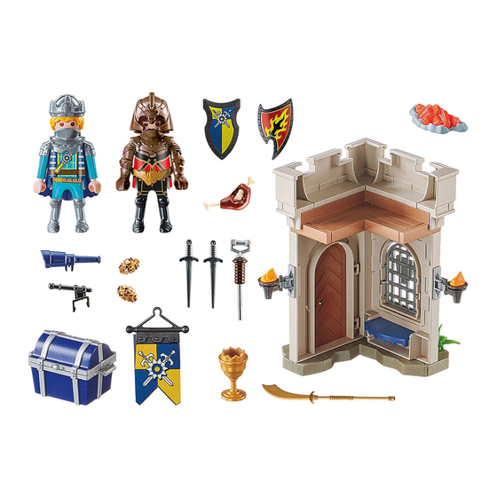 PLAYMOBIL Starter Pack Novelmore 70499 Manuales