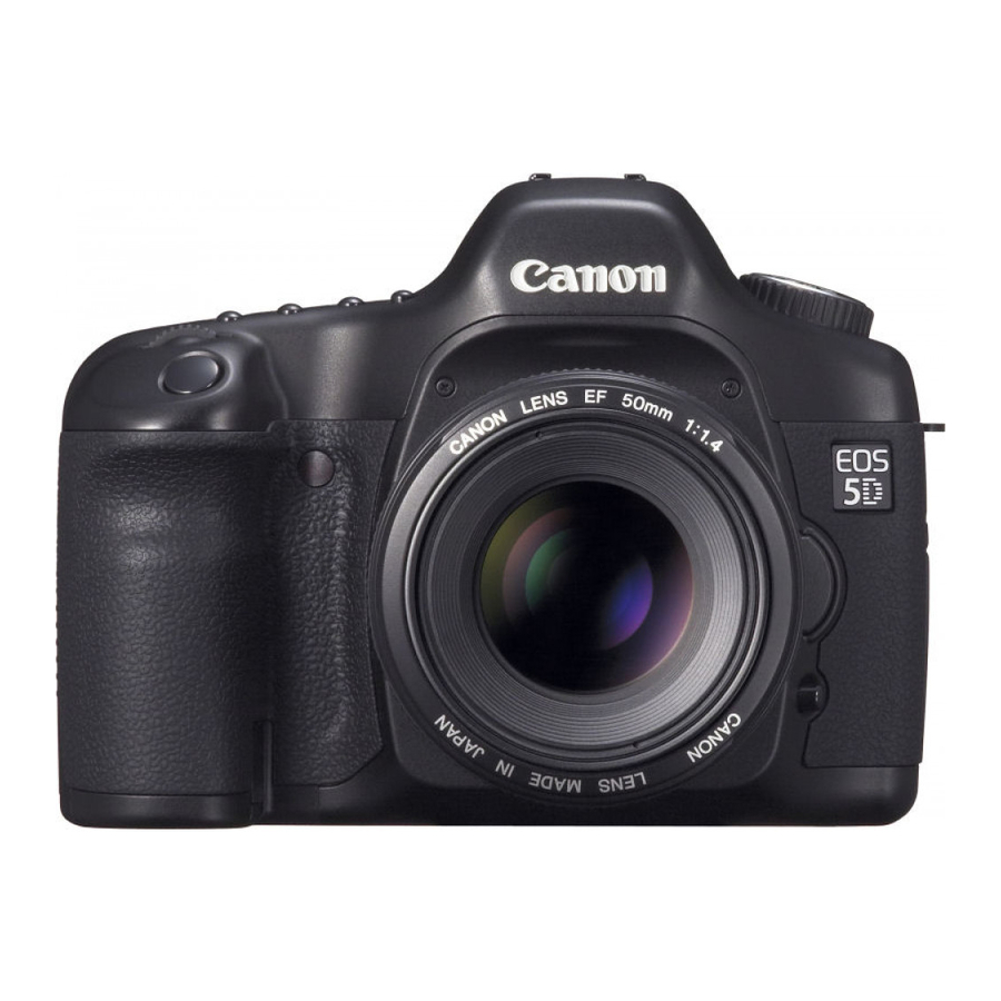 Canon EOS 5D Instrucciones De Uso