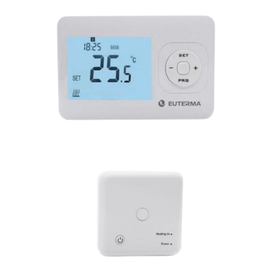 euterma WT-02 wifi/R06 Manual De Uso, Instalación Y Mantenimiento