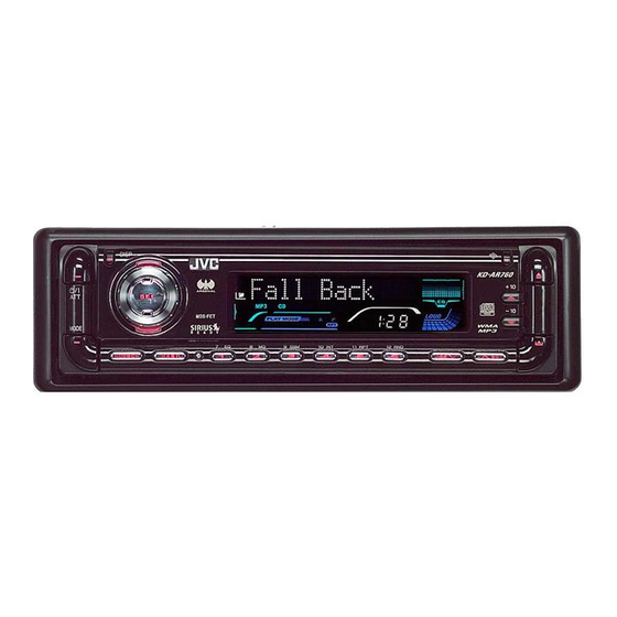 JVC KD-AR760 Manual De Instrucciones