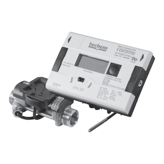 Techem ultra S3 Instrucciones De Funcionamiento