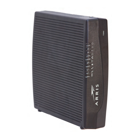 Arris Touchstone TG852 Guia Del Usuario