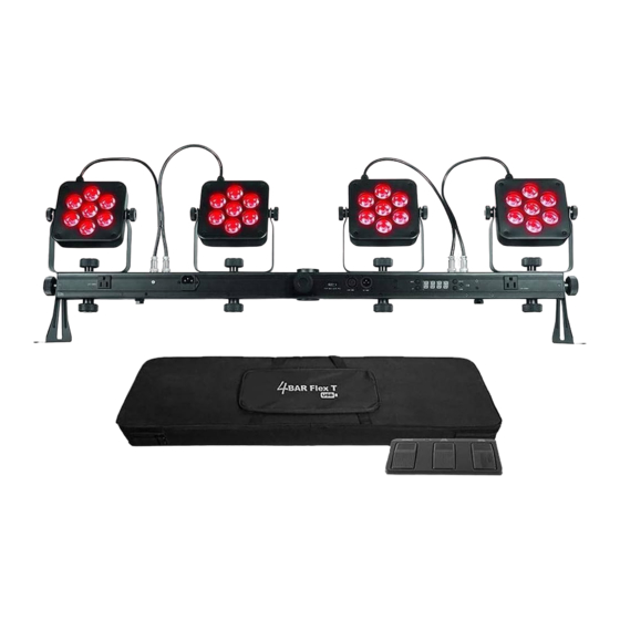 Chauvet DJ 4BAR Flex T USB Guía De Referencia Rápida