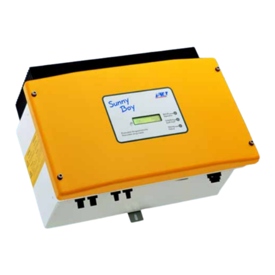 SMA Sunny Boy SB 2100TL Instrucciones De Instalación