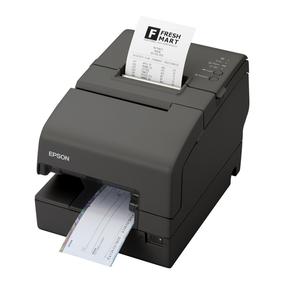 Epson TM-H6000IV Inicio Aquí