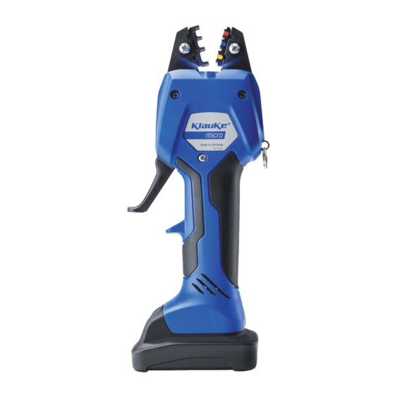 Textron Klauke micro EK 50ML Manual Del Usuario