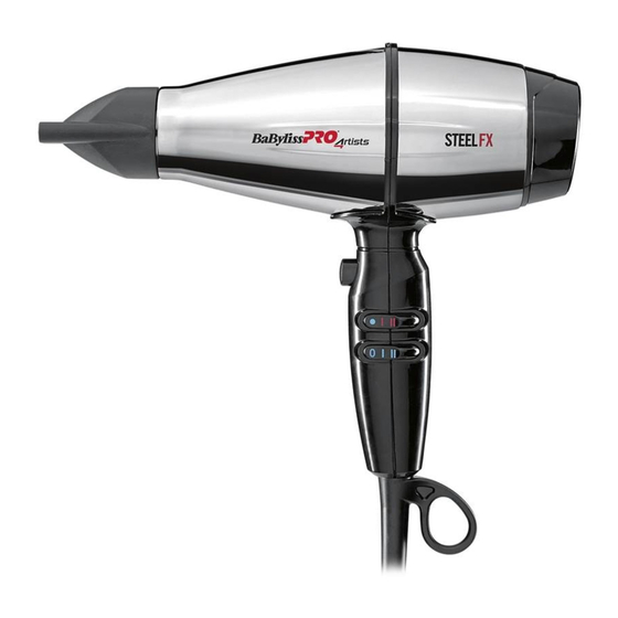 BaByliss PRO 4ARTISTS STEELFX BAB8000IE Manuales