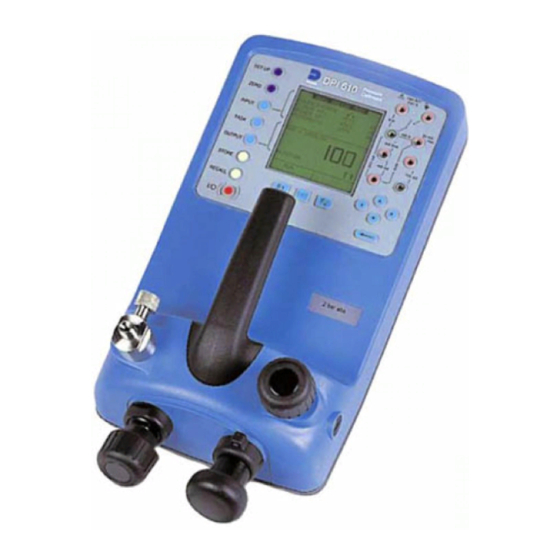GE Druck DPI 610 Manual Del Usuario