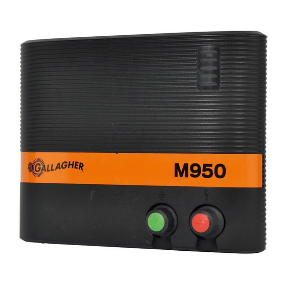 Gallagher M950 Manual De Instrucciones